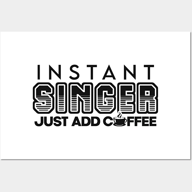 Singer job gifts. Vintage design Wall Art by NeedsFulfilled